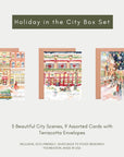 Holiday in the City Boxed Set of 9 | Greeting Cards