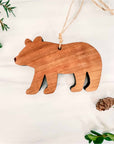 Big Bear Ornament | Personalized Wooden Ornament