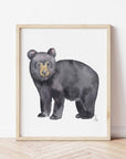 Black Bear Art Print