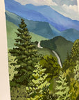 The Blue Ridge Parkway Original Painting