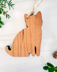 Cat Ornament | Personalized Wooden Ornament