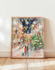 Holly Jolly Brawley on Fife St Art Print