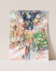 Holly Jolly Brawley on Fife St Art Print