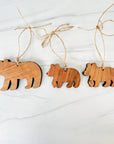 Little Bear Ornament | Personalized Wooden Ornament