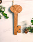 Skeleton Key Ornament | Personalized Wooden Ornament