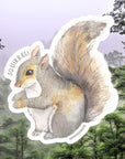 Squirrel Sticker