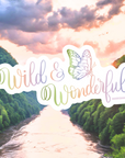 Wild & Wonderful Sticker